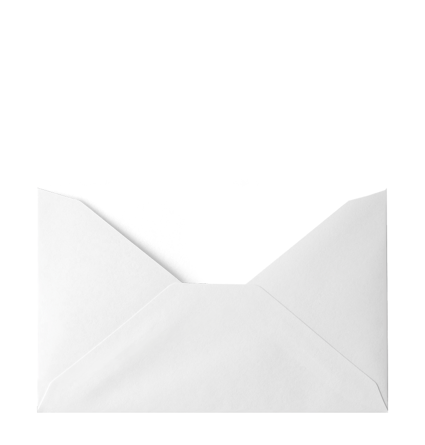 Cordially Envelope Front Flap