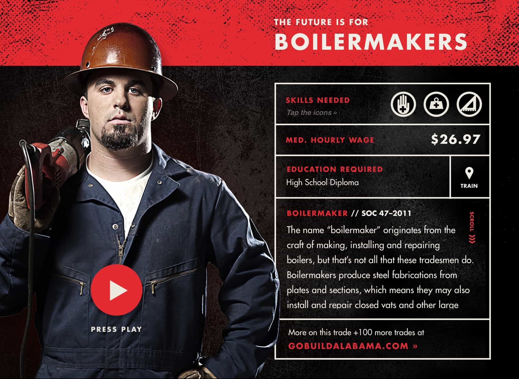 Go Build Trade Profile - Boilermaker