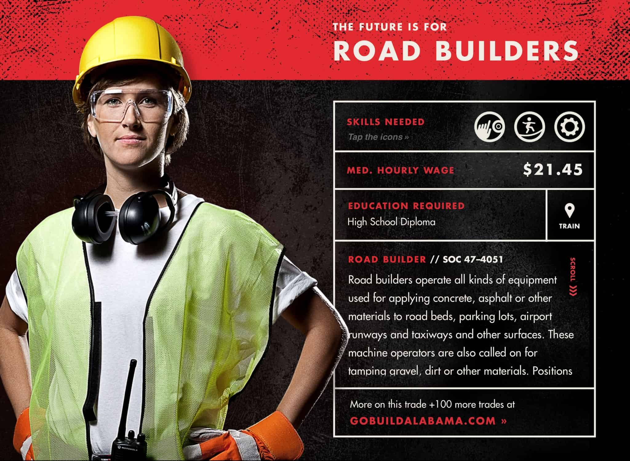 Go Build Trade Profile - Road Builder